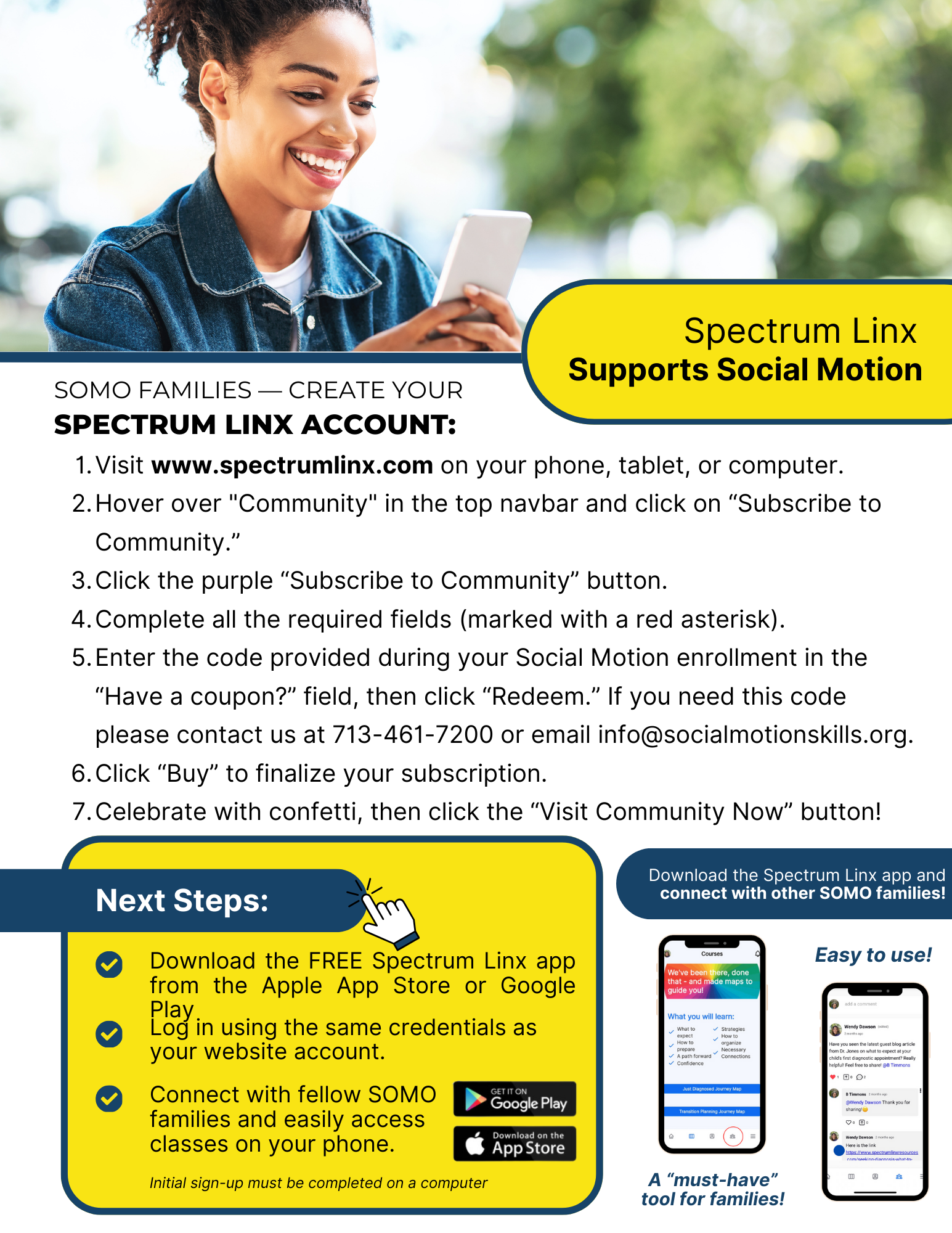 Spectrum Linx Registration